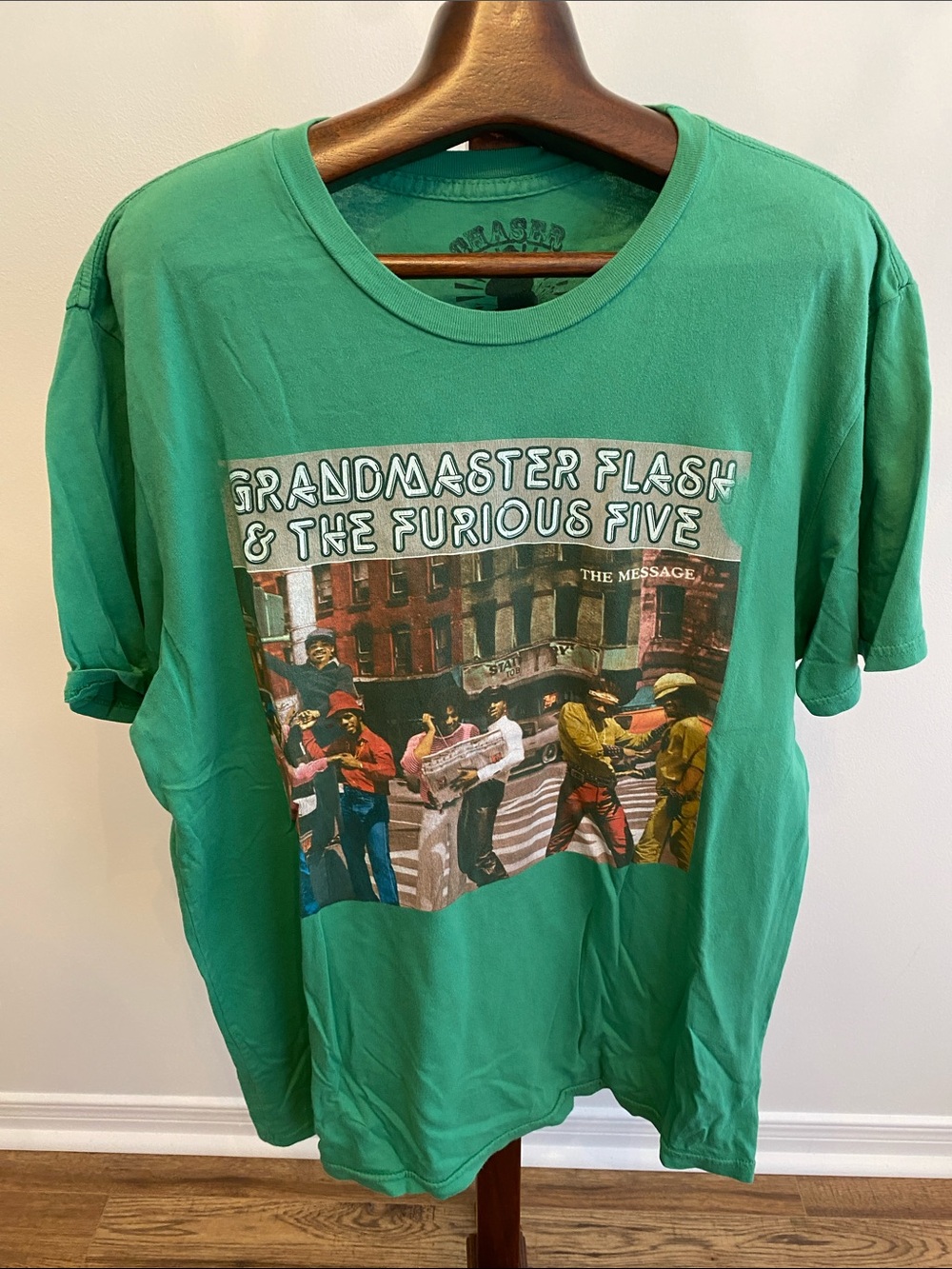 Grandmaster Flash Graphic Tee - Green